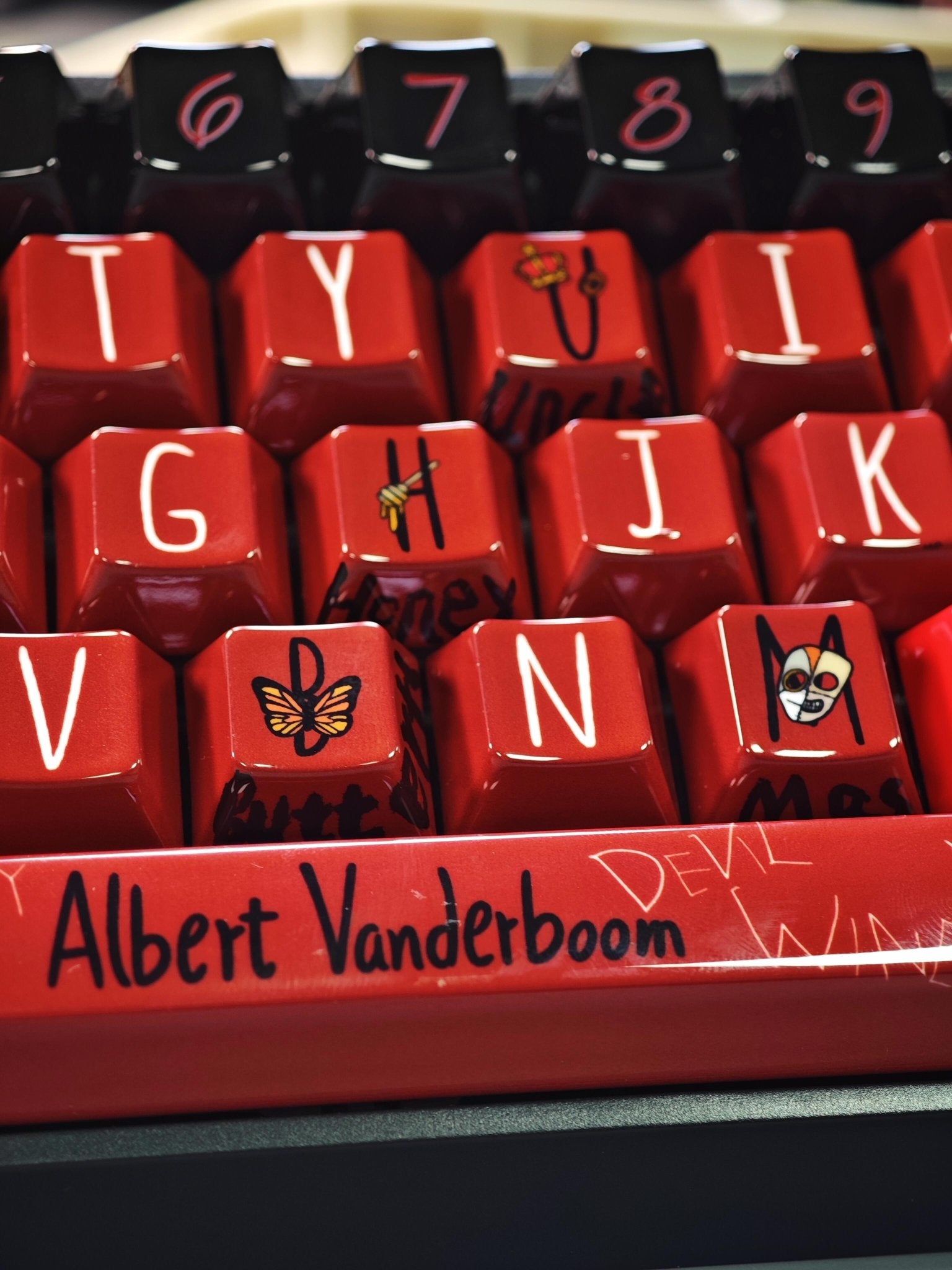 Hand Paint Keycaps Set 68Pcs - Awhisker