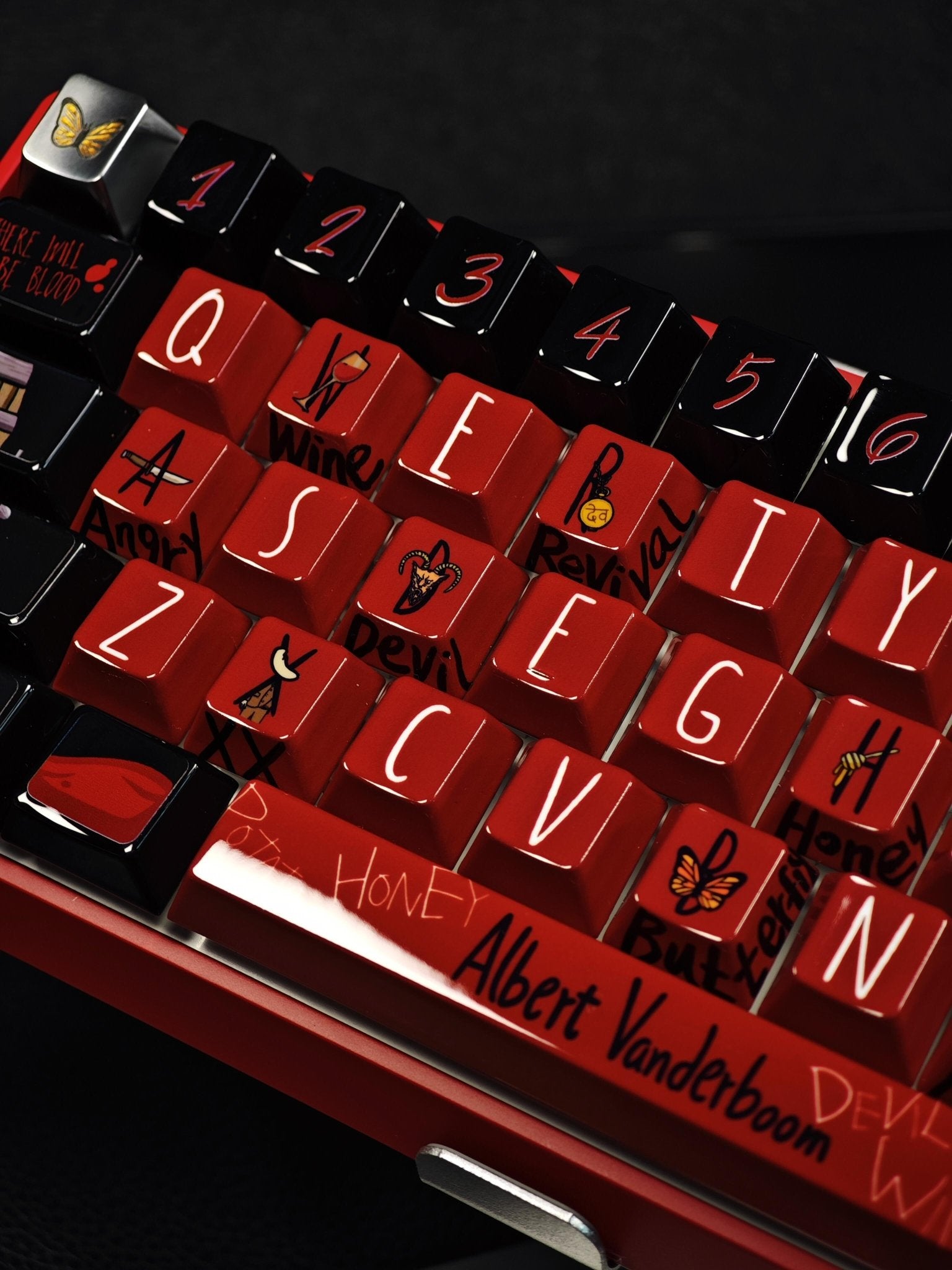 Hand Paint Keycaps Set 68Pcs - Awhisker