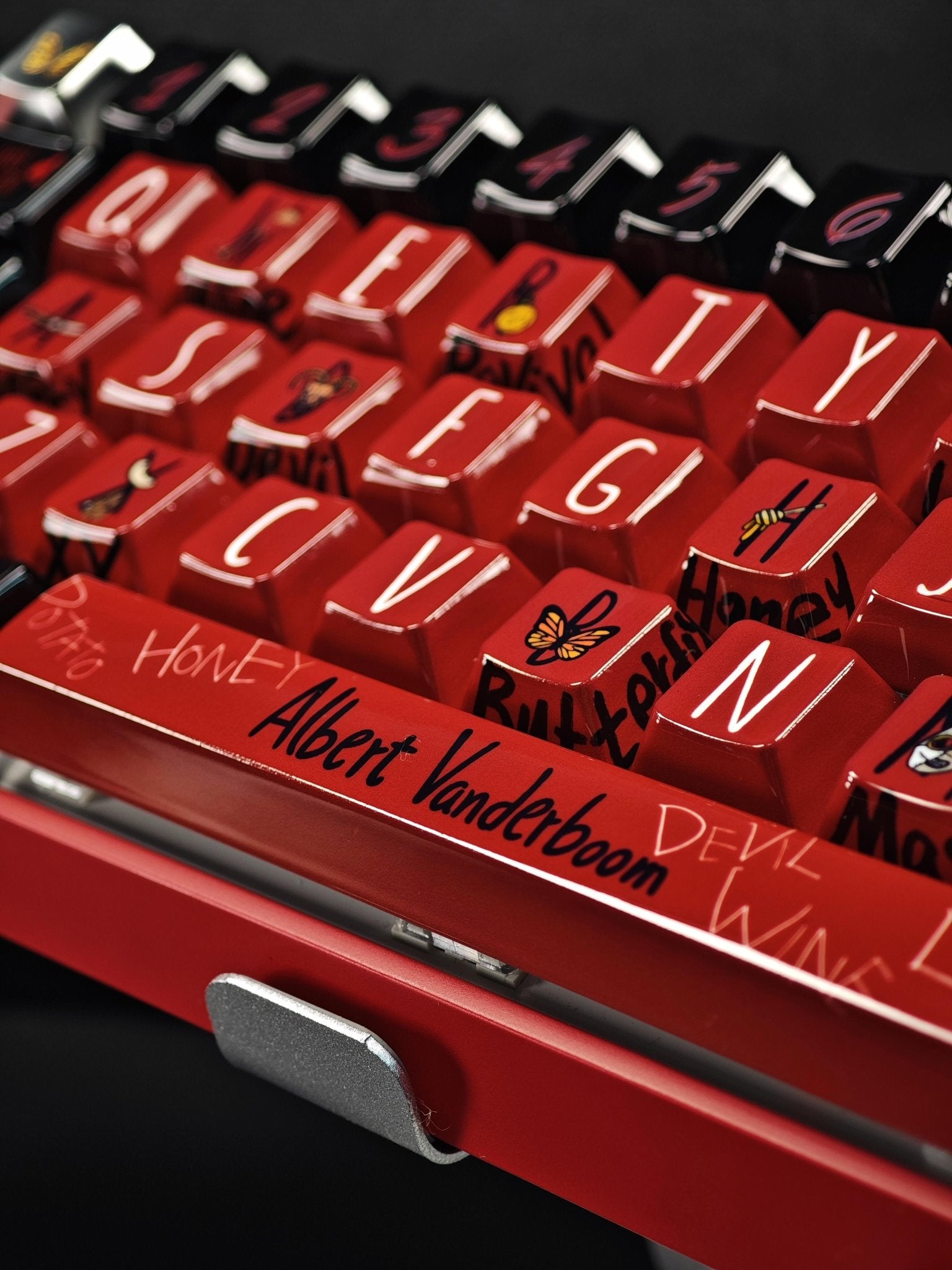 Hand Paint Keycaps Set 68Pcs - Awhisker