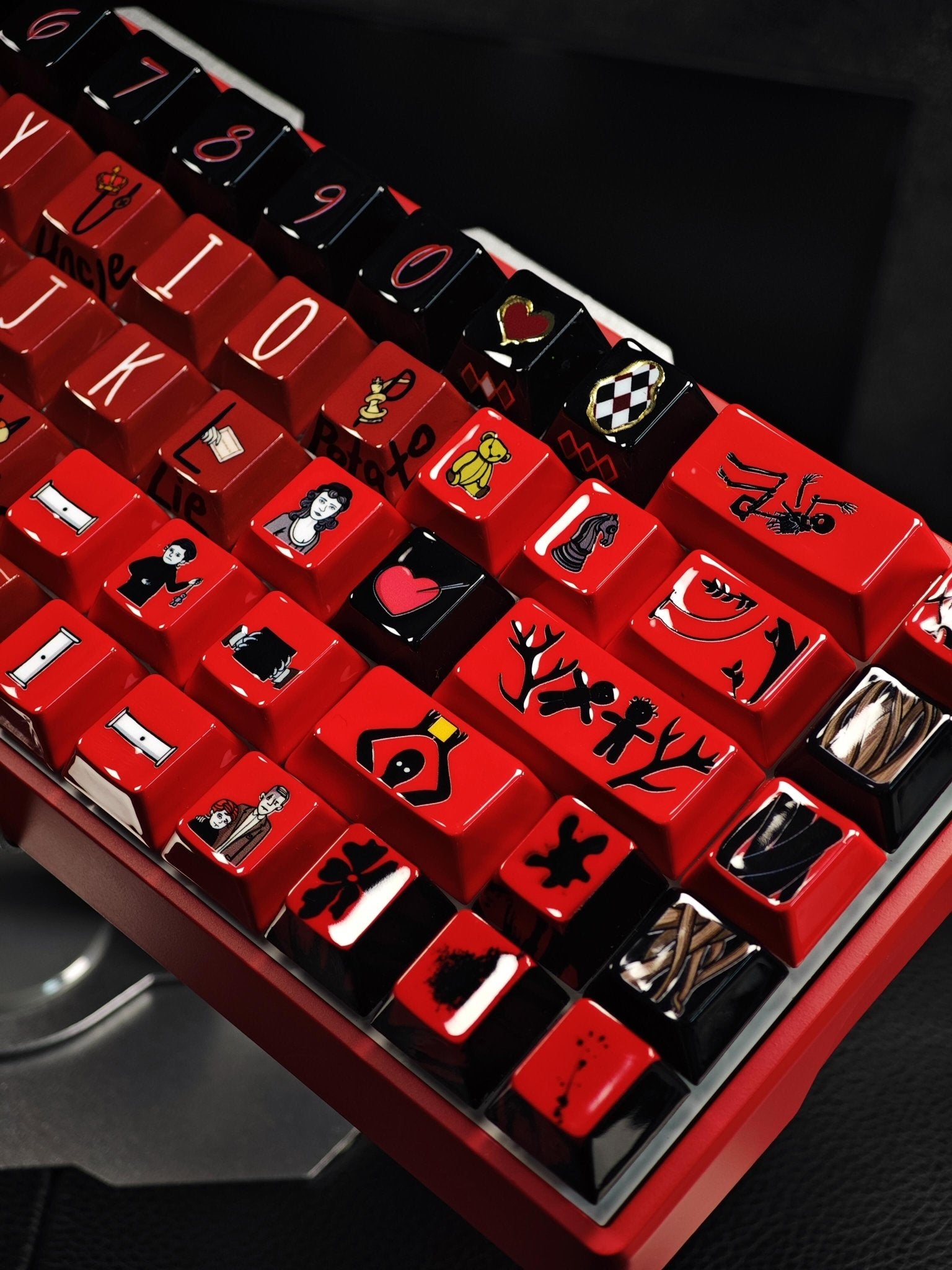 Hand Paint Keycaps Set 68Pcs - Awhisker