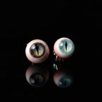 Staring Into the Abyss — Slit-Pupil Eyeball Earring - Awhisker