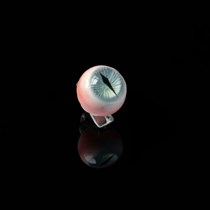 Staring Into the Abyss — Slit-Pupil Eyeball Earring - Awhisker