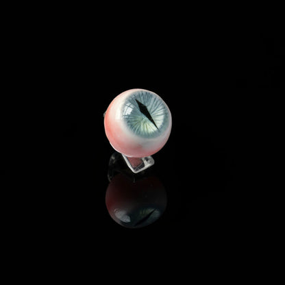 Staring Into the Abyss — Slit-Pupil Eyeball Earring - Awhisker