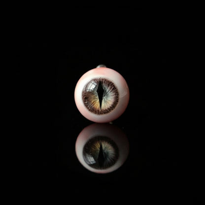 Staring Into the Abyss — Slit-Pupil Eyeball Earring - Awhisker