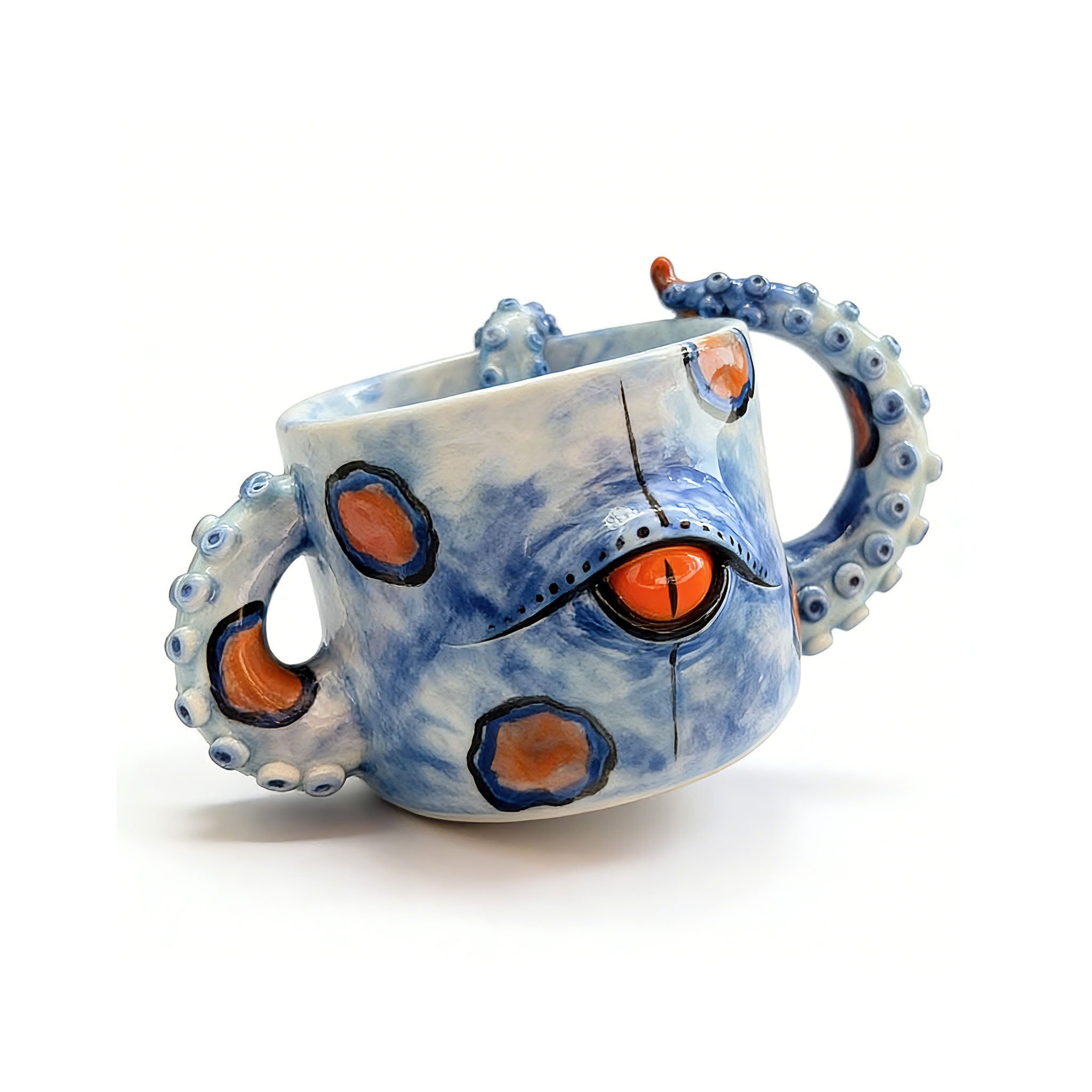 Cthulhu Style Handmade ceramic Cup Set - Awhisker