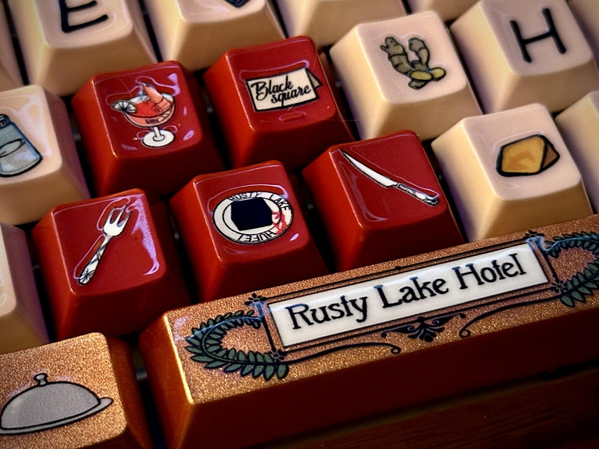 Hand Paint keycaps cherry Profile 68pcs - Awhisker