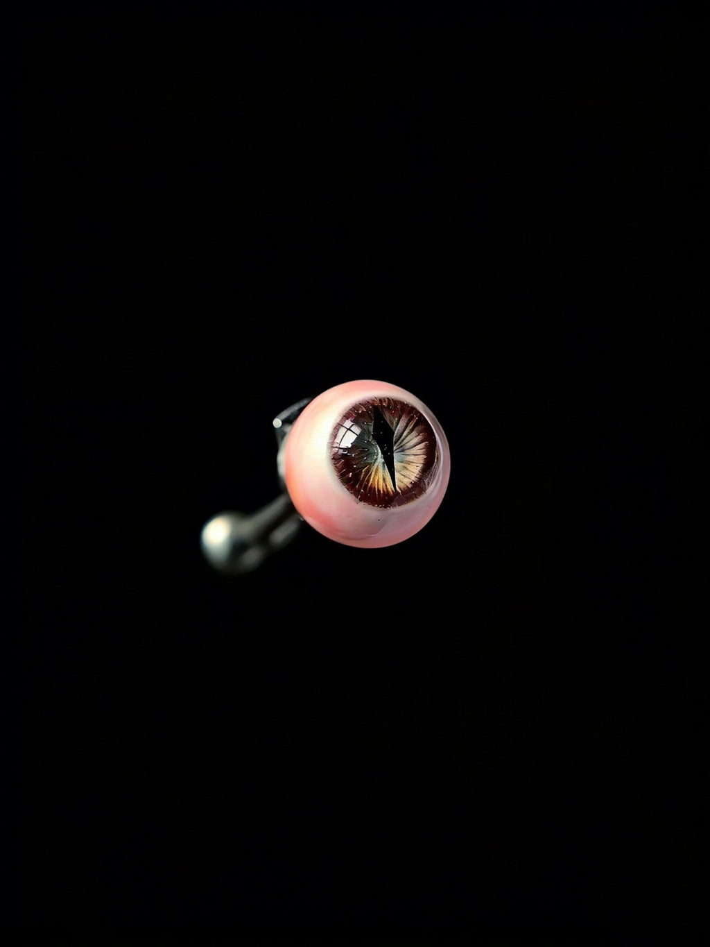Staring Into The Abyss - Handmade Eyeball Earrings (One Pair) - Awhisker