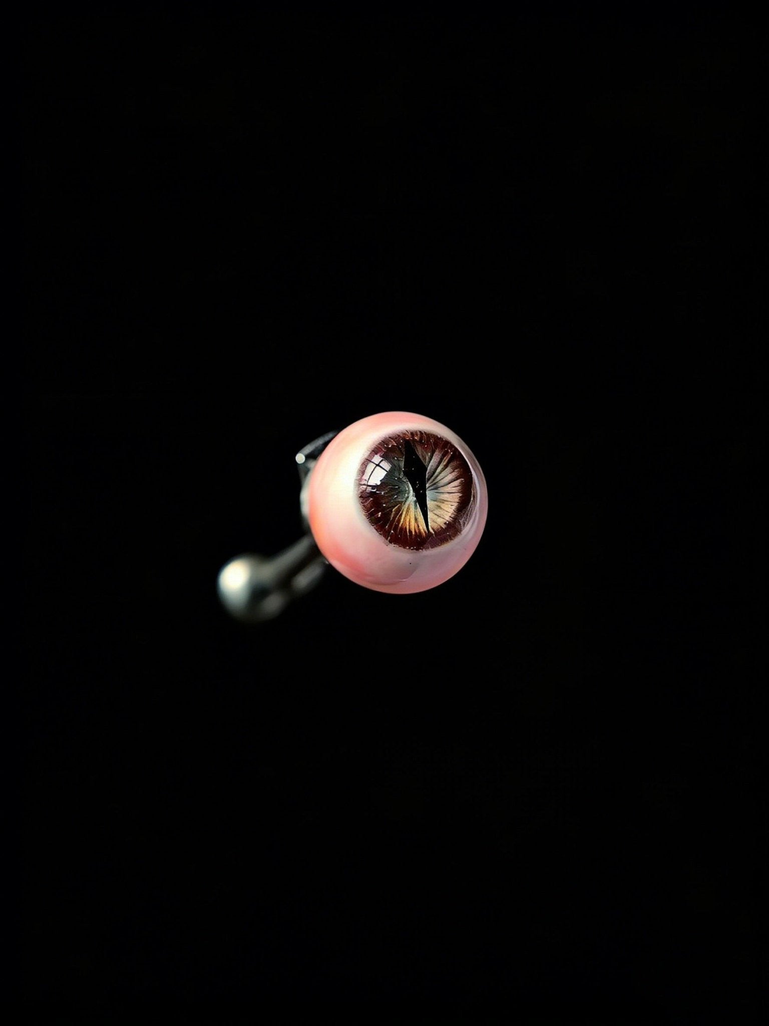 Staring Into The Abyss - Handmade Eyeball Earrings (One Pair) - Awhisker
