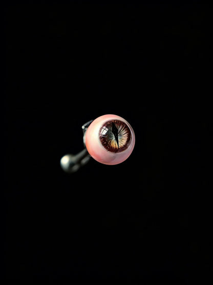 Staring Into The Abyss - Handmade Eyeball Earrings (One Pair) - Awhisker