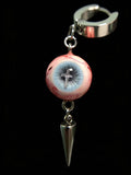Cold Mercy from Heaven – Gothic Cross Eyeball Spike Drop Earrings - Awhisker