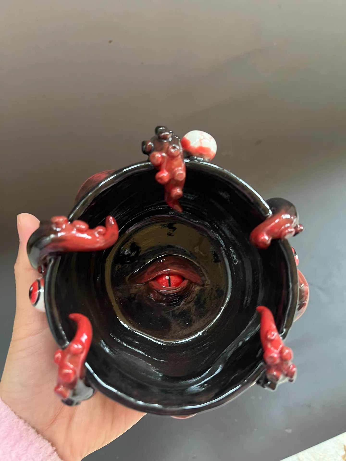 Cthulhu Style Handmade ceramic Cup Set