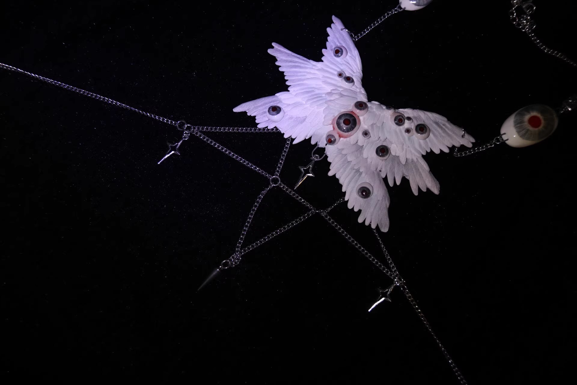 Angel's Cage - Ceramic Body Chain Handmade