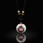 Divine Seal — Celadon Zombie Eye Talisman Pendant Necklace Relic - Awhisker
