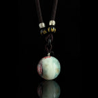Divine Seal — Celadon Zombie Eye Talisman Pendant Necklace Relic - Awhisker
