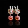 Find the Eye — Bunny Ocular Relic Earring, Dark Fantasy - Awhisker