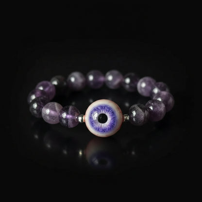 Lavender Eternal Night — Violet Eye Phantom Crystal Bracelet - Awhisker