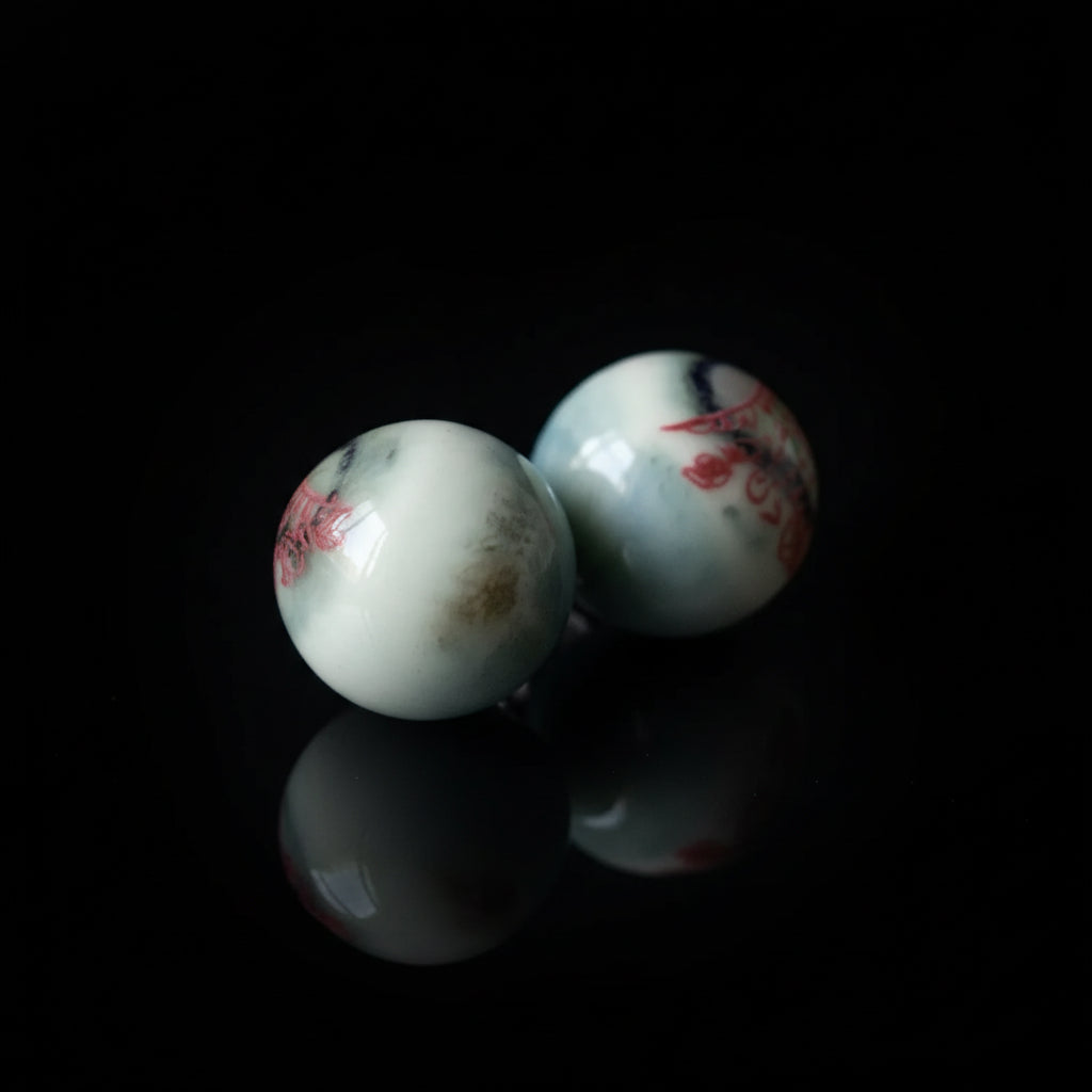 Necrotic Seal — Stygian Eyeball Crimson Talisman Earring - Awhisker