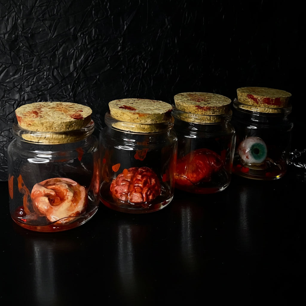 The Anatomist’s Cabinet — Faux Wet Specimen Jar Collection - Awhisker