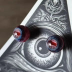 The Caprine Gaze — Cthulhu Goat Pupil Ocular Relic Stud - Awhisker