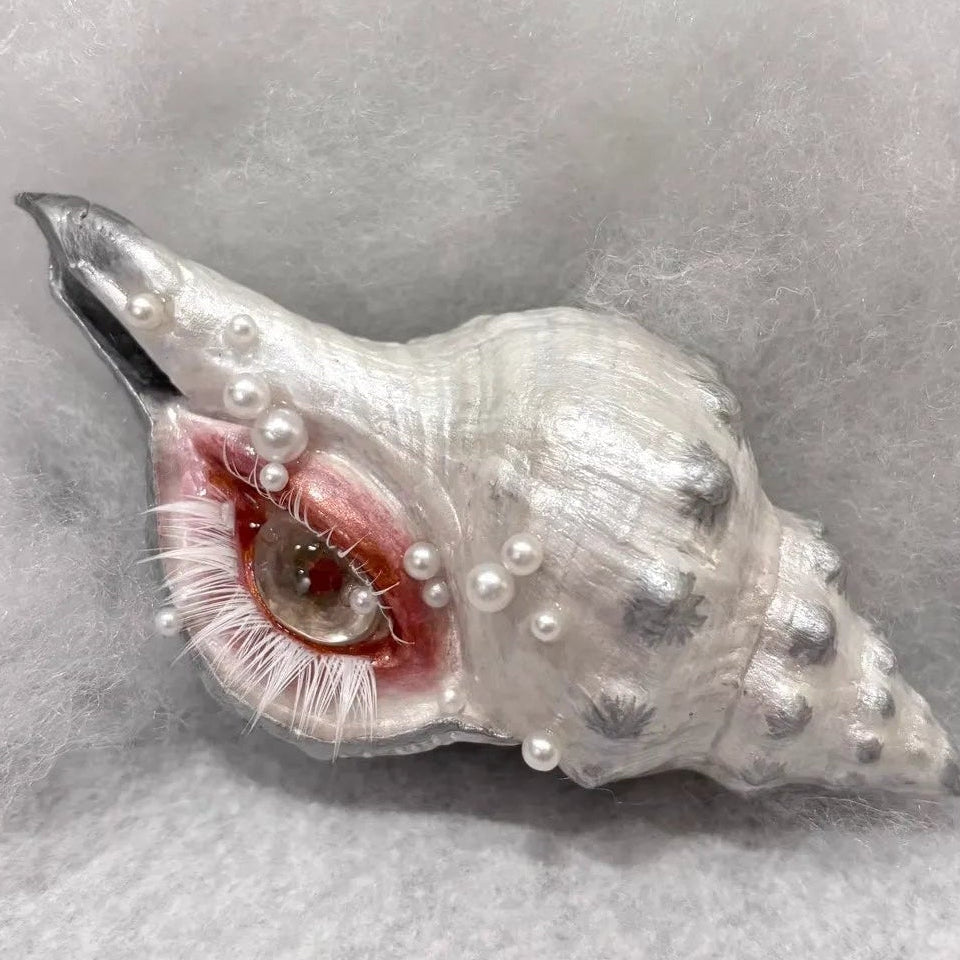 The Conch Eye — Flight-Form Shell Ocular Relic - Awhisker
