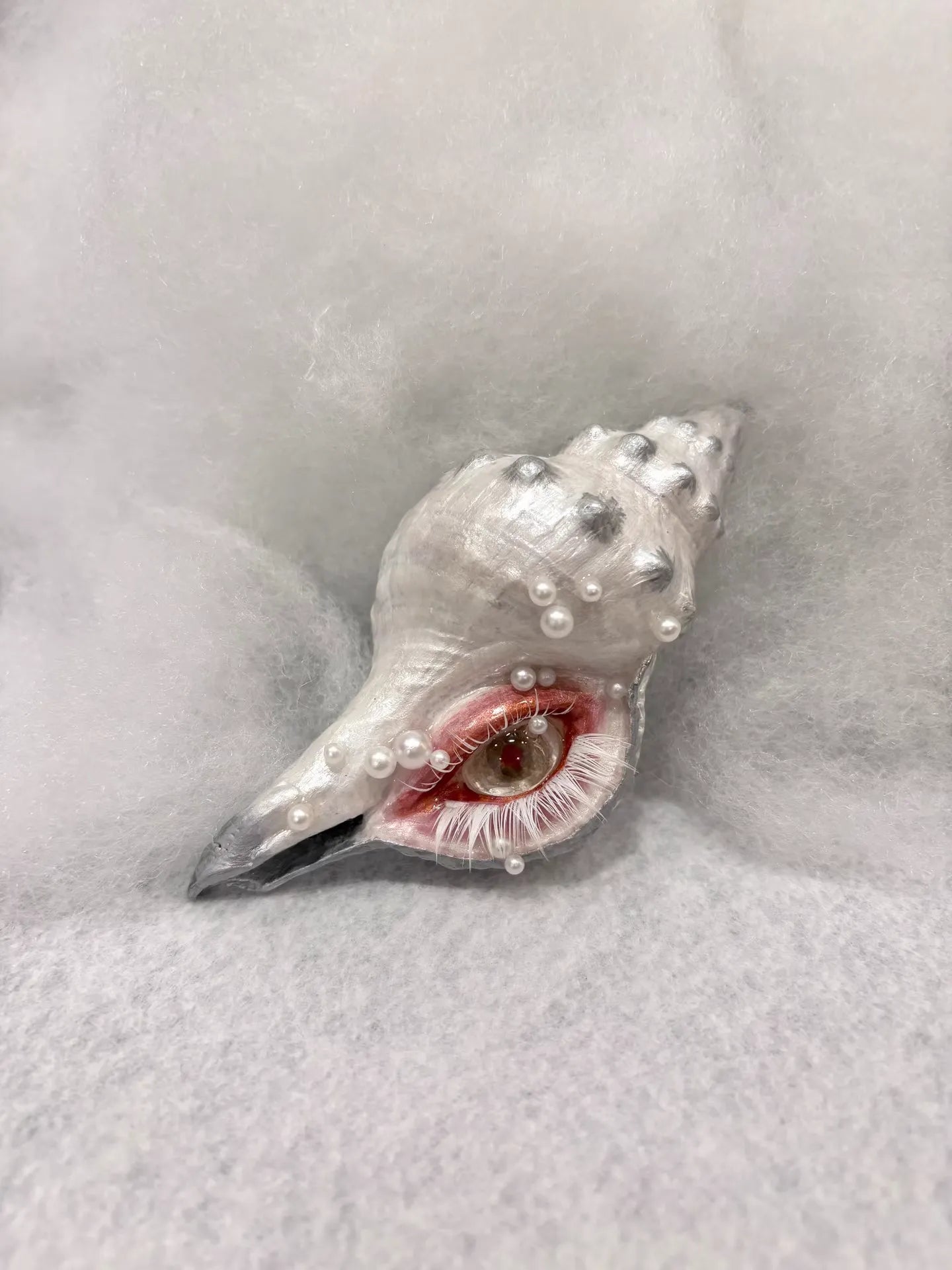 The Conch Eye — Flight-Form Shell Ocular Relic - Awhisker