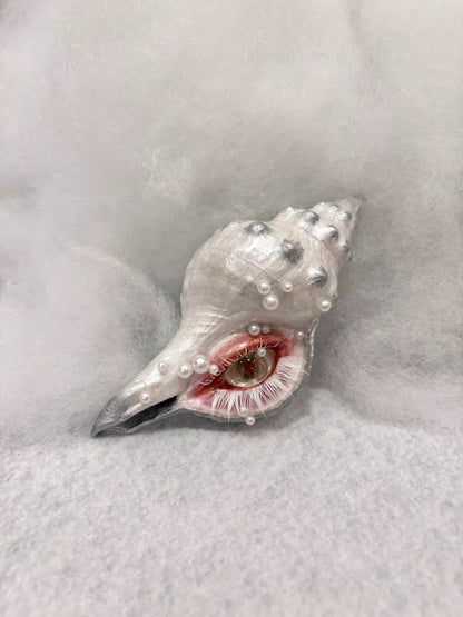 The Conch Eye — Flight-Form Shell Ocular Relic - Awhisker
