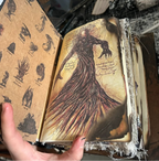 The Necronomicon Grimoire — Cthulhu Burned-Page Eldritch Relic - Awhisker