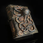 The Necronomicon Grimoire — Cthulhu Burned-Page Eldritch Relic - Awhisker