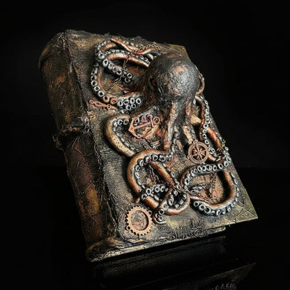 The Necronomicon Grimoire — Cthulhu Burned-Page Eldritch Relic - Awhisker