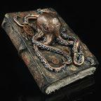 The Necronomicon Grimoire — Cthulhu Burned-Page Eldritch Relic - Awhisker