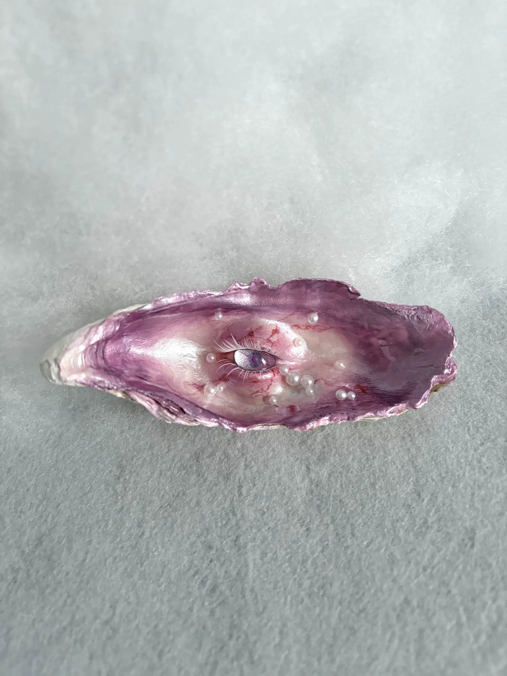 The Oyster Eye — Violet Dream Shell Ocular Relic - Awhisker