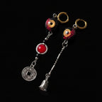The Sealed Revenant — Jiangshi Blood Vein Faux Ocular Earring - Awhisker