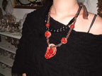 The Severed Auricle — Artisan-Sculpted Faux Ear Relic Necklace - Awhisker