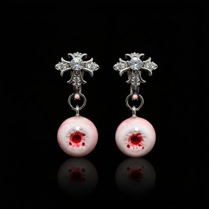 Visceral Sweetness — Sculpted Vein Ocular Spike Earring - Awhisker