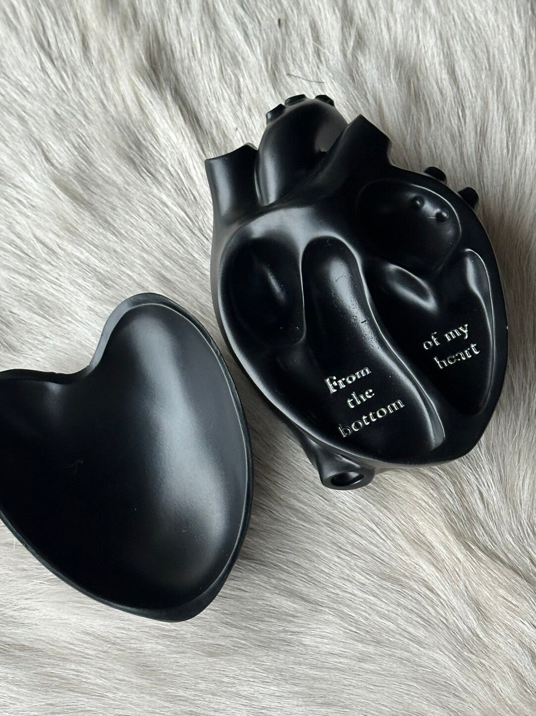 Retro Heart Jewelry Storage Box Ashtray - Awhisker
