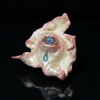 Abyssal Bloom — Hand-Sculpted Stone Clay Grotesque Vessel